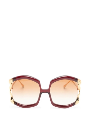 ANNA-KARIN KARLSSON La Vie En Rose sunglasses - Red