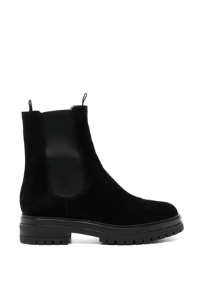 Gianvito Rossi leather chelsea boots - Black