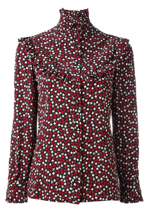 Saint Laurent suit of cards printed shirt - Multicolour