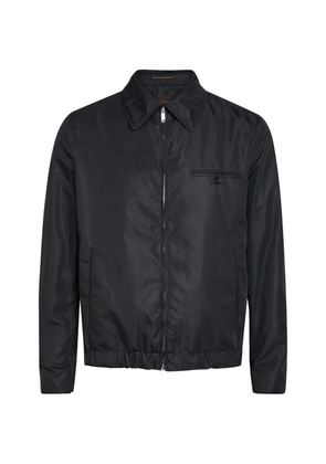 slowear zip-fastening bomber jacket - Grey