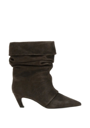 Ash Virgee ankle length boots - Brown