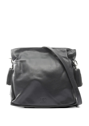 Loewe Pre-Owned 2000s 30 Flamenco leather shoulder bag - Black