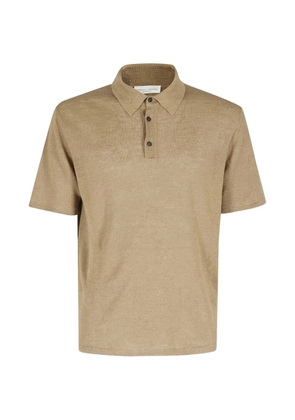 Roberto Collina buttoned polo shirt - Neutrals