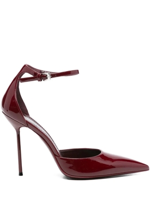 Paris Texas 105mm Lidia ankle-strap pumps - Red