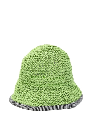 Missoni striped trim bucket hat - Green