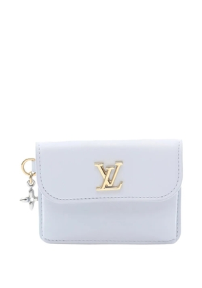 Louis Vuitton Pre-Owned 2021 logo charm coin purse - Blue