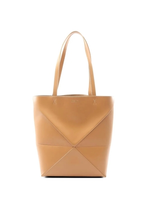 Loewe Pre-Owned 2010s medium Puzzle leather shoulder bag - Neutrals