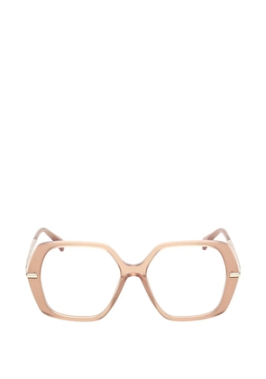 Max Mara Eyewear geometric-frame glasses - Neutrals