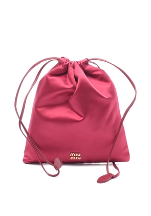 Miu Miu Pre-Owned 2010s Duchesse pouch - Red