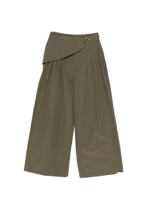 DAMSON MADDER Fabia pleated draped trousers - Green