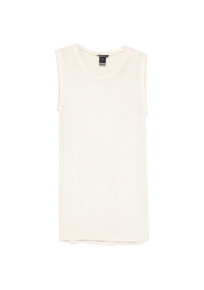 Avant Toi crew-neck vest - Neutrals