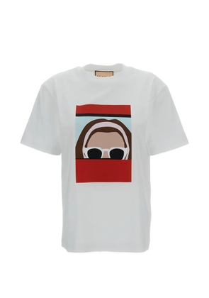 Plan C graphic-print T-shirt - White