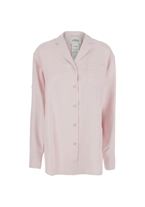 Sportmax Cocco chest-pocket buttoned shirt - Pink