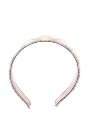 Gucci Pre-Owned 2020s GG-pattern headband - Neutrals
