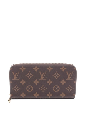 Louis Vuitton Pre-Owned 2010s monogram zip-around wallet - Brown