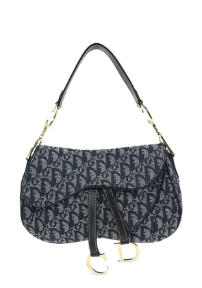 Christian Dior Pre-Owned 2003 Double Saddle Trotter handbag - Blue