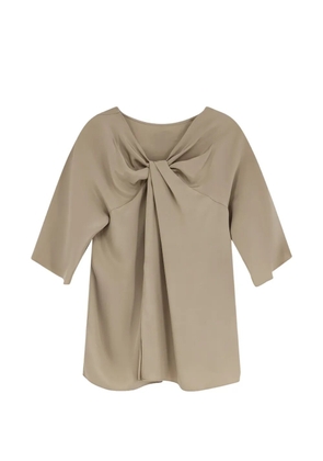 Max Mara gathered top - Neutrals