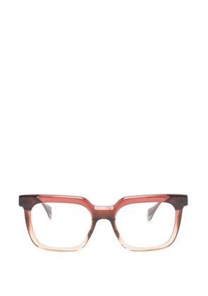 GIGI STUDIOS Florentina square-frame glasses - Red
