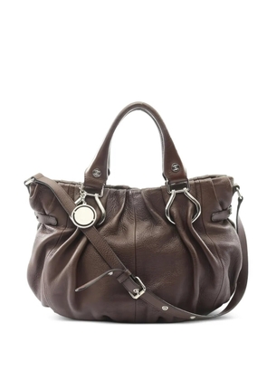 Celine Pre-Owned 2000s small Pillow leather tote bag - Brown