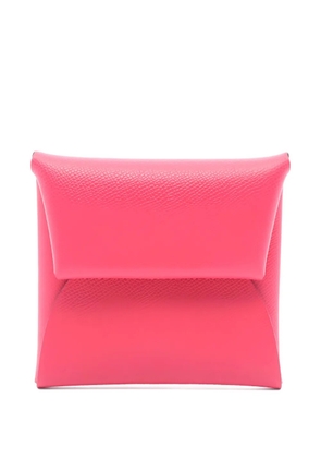 Hermès Pre-Owned 2024 engraved coin purse - Pink
