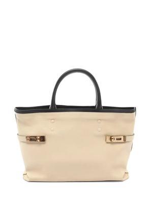 Chloé Pre-Owned 2000s Charlote tote bag - Neutrals