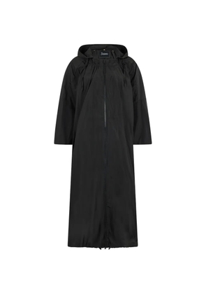 Herno hooded long-sleeve coat - Black