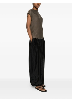 SAMSOE SAMSOE Sauma pleated top - Brown