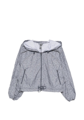 adidas by Stella McCartney floral hooded jacket - Grey