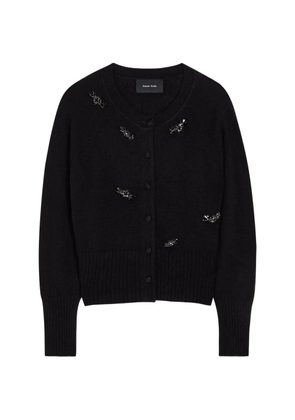 Simone Rocha embellished button-fastening cardigan - Black