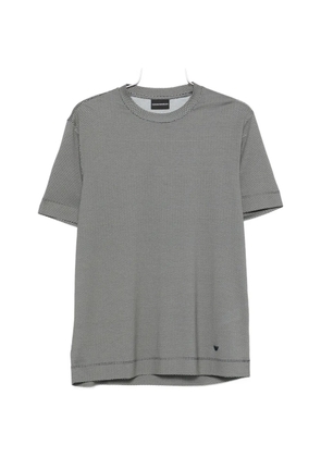 Emporio Armani patterned short-sleeve T-shirt - Grey