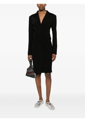 PINKO Honorata long-sleeves midi dress - Black