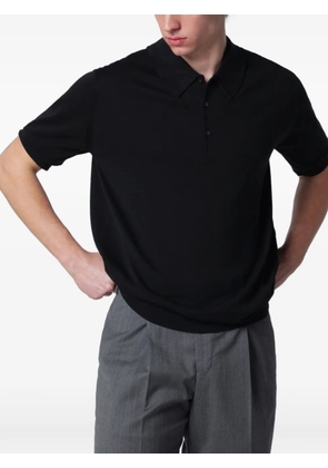 John Smedley Isis polo shirt - Black