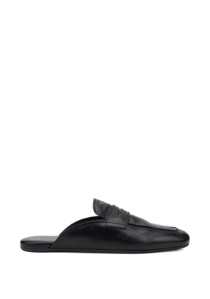 Prada leather loafers - Black