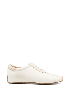 Carter Young Corr canvas low profile sneakers - Neutrals