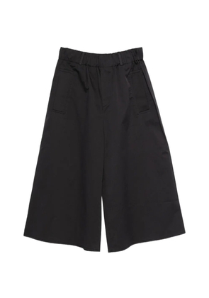 SUSANNE BOMMER pocket culottes trousers - Black