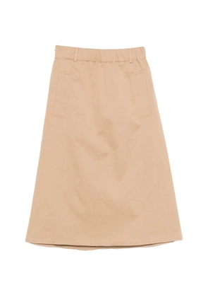 SUSANNE BOMMER patch pocket skirt - Neutrals
