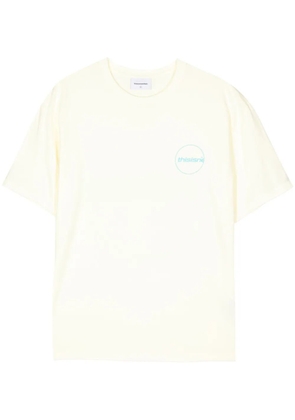 This Is Never That logo-print cotton shirt - Yellow