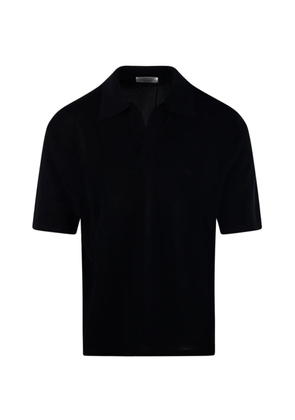 Roberto Collina collared polo shirt - Black