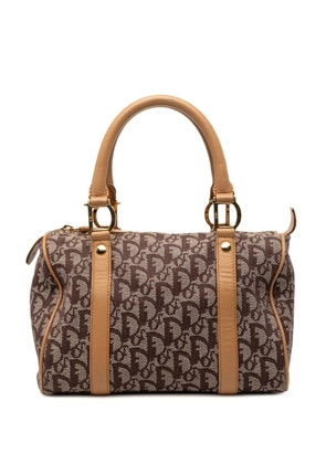 Christian Dior Pre-Owned 2011 Small Diorissimo Trotter Canvas boston bag - Brown