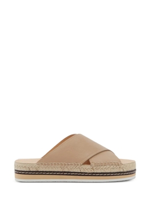 Odissì Lily criss-cross espadrilles - Neutrals