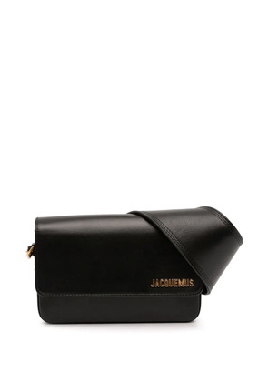 Jacquemus Pre-Owned 2021-2026 Calfskin Le Carinu shoulder bag - Black