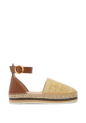 Odissì Lily almond-toe espadrilles - Neutrals