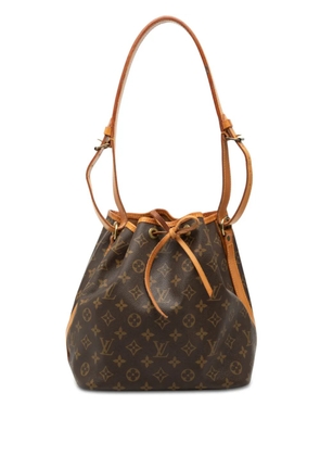 Louis Vuitton Pre-Owned 1995 Monogram Petit Noe bucket bag - Brown
