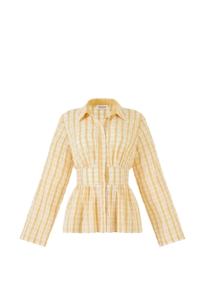 Rosie Assoulin checked shirt - Yellow