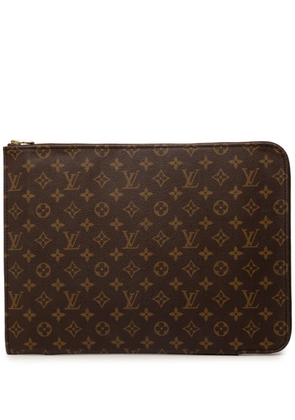 Louis Vuitton Pre-Owned 1991 Monogram Poche Documents Portfolio business bag - Brown