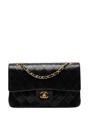 CHANEL Pre-Owned 1986-1988 Medium Classic Lambskin Double Flap shoulder bag - Black
