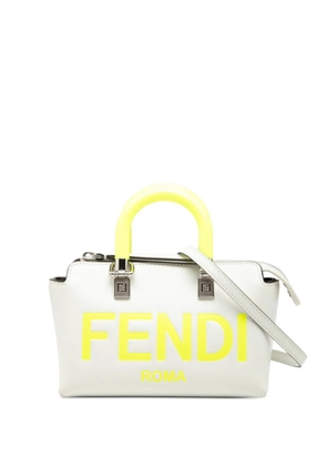 Fendi Pre-Owned 2010-2025 Mini Leather By The Way Roma satchel - White