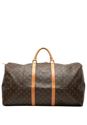 Louis Vuitton Pre-Owned 1995 Monogram Keepall 60 travel bag - Brown