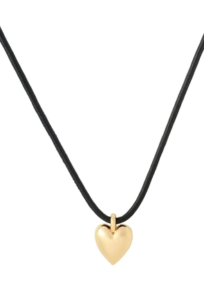 Jennifer Fisher Puffy Heart Choker Necklace - Gold
