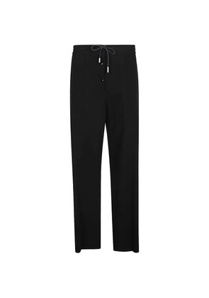 The Row drawstring track pants - Black